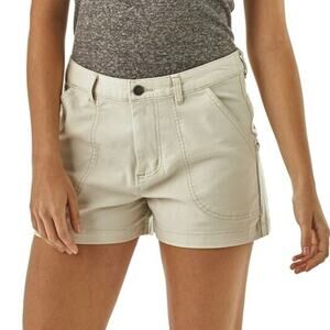 Patagonia Shale‎ Women's Stand Up 3" Organic Cotton Shorts Size 18 New!
